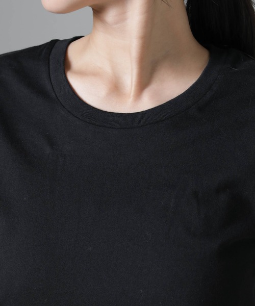 HANES(ヘインズ)の「Hanes/2P JapanFit for HER クルーネックTシャツ(Tシャツ/カットソー・レディース・プラチナム/その他1・M)」の18枚目の写真