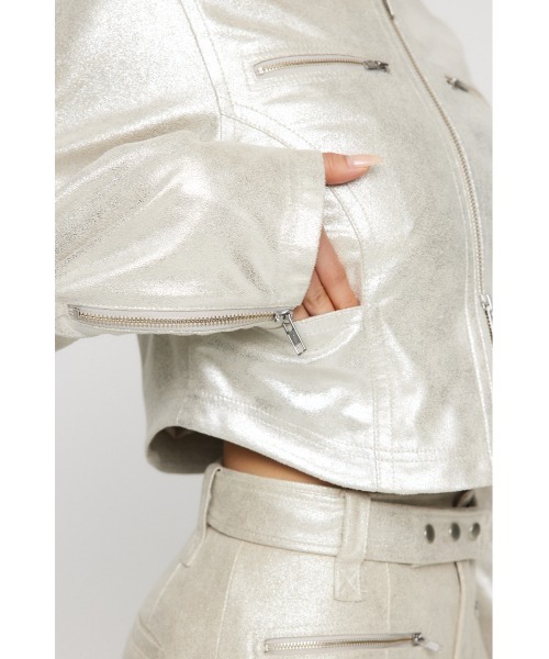 セール】LUSTER SHORT ジャケット（その他アウター）｜LAGUA GEM