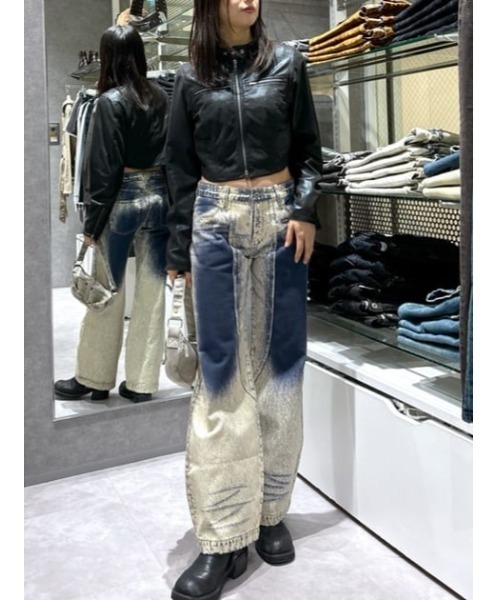 LUSTER SHORT ジャケット LAGUA GEM 『完売品』 セール】LUSTER SHORT ジャケット（その他アウター）｜LAGUA GEM