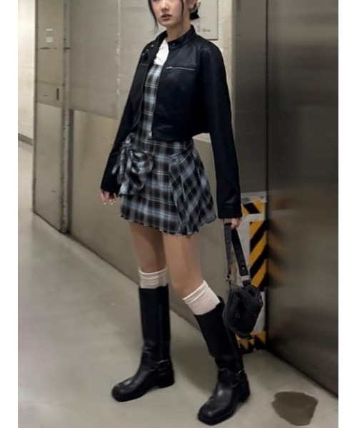 LUSTER SHORT ジャケット LAGUA GEM 『完売品』 セール】LUSTER SHORT ジャケット（その他アウター）｜LAGUA GEM