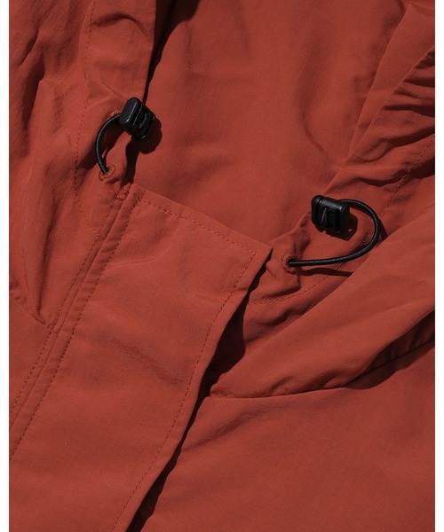 KEBOZ（ケボズ）の「NYLON ANORAK PARKA（パーカー・レディース・ブラック/レンガ・FREE）」の13枚目の写真