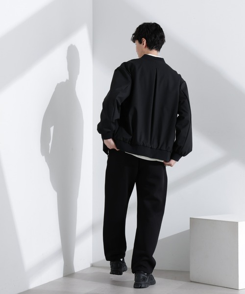 NANO universe（ナノユニバース）の「TRインタックMA-1（MA-1・メンズ・ブラック/グレー/ライトグリーン・S/M/L/XL）」の13枚目の写真