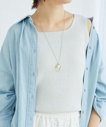 le.coeur blanc | スクエアニットタンク(タンクトップ)