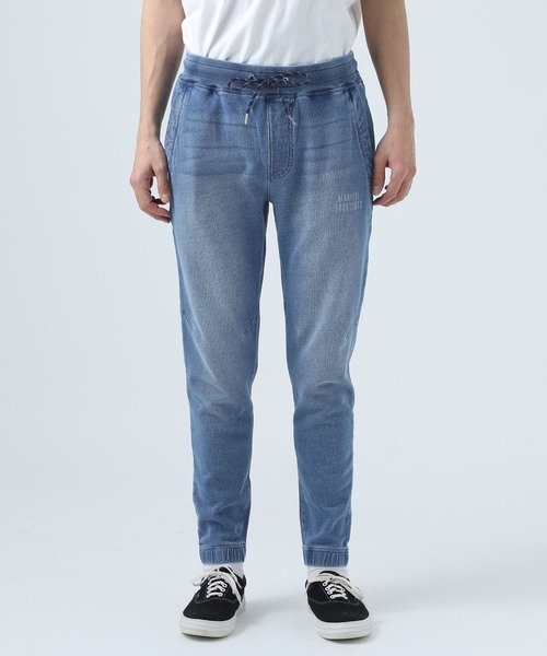 BAYFLOW ベイフロー インディゴ スウェットパンツ 2/ブルー/ジョガーパンツ セールインディゴスウェットジョグパンツ（スウェットパンツ