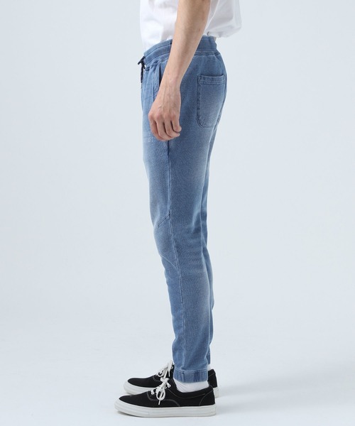 BAYFLOW（ベイフロー）の「インディゴスウェットジョグパンツ（スウェットパンツ・メンズ・ライトブルー/ダークブルー・MEDIUM/LARGE）」の6枚目の写真