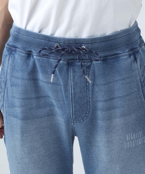 BAYFLOW（ベイフロー）の「インディゴスウェットジョグパンツ（スウェットパンツ・メンズ・ライトブルー/ダークブルー・MEDIUM/LARGE）」の8枚目の写真