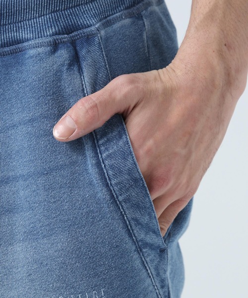BAYFLOW（ベイフロー）の「インディゴスウェットジョグパンツ（スウェットパンツ・メンズ・ライトブルー/ダークブルー・MEDIUM/LARGE）」の9枚目の写真