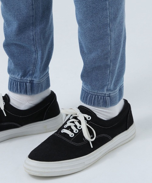 BAYFLOW（ベイフロー）の「インディゴスウェットジョグパンツ（スウェットパンツ・メンズ・ライトブルー/ダークブルー・MEDIUM/LARGE）」の12枚目の写真