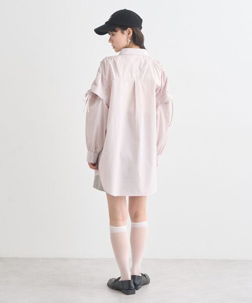 earth music&ecology(アースミュージックアンドエコロジー)の「ウエストベルト付きショートパンツ(その他パンツ・レディース・ライトグレー/ブラック/ライトベージュ・M/S)」の19枚目の写真