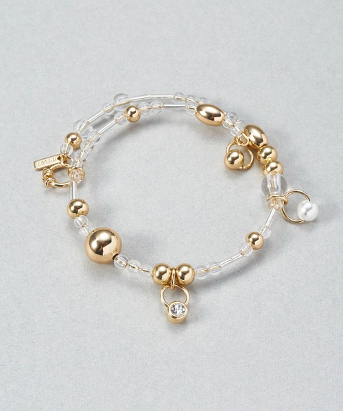 GOLDY（ゴールディ）の「マルチ ビーズ バングル（バングル/リストバンド・レディース・ゴールド/シルバー/その他1・FREE）」の6枚目の写真