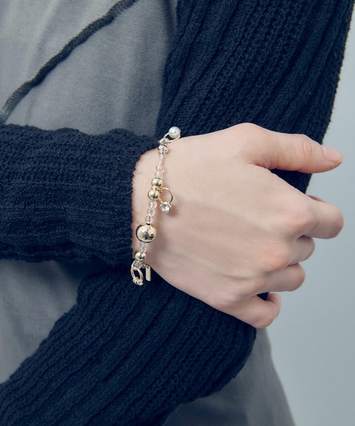 GOLDY（ゴールディ）の「マルチ ビーズ バングル（バングル/リストバンド・レディース・ゴールド/シルバー/その他1・FREE）」の7枚目の写真