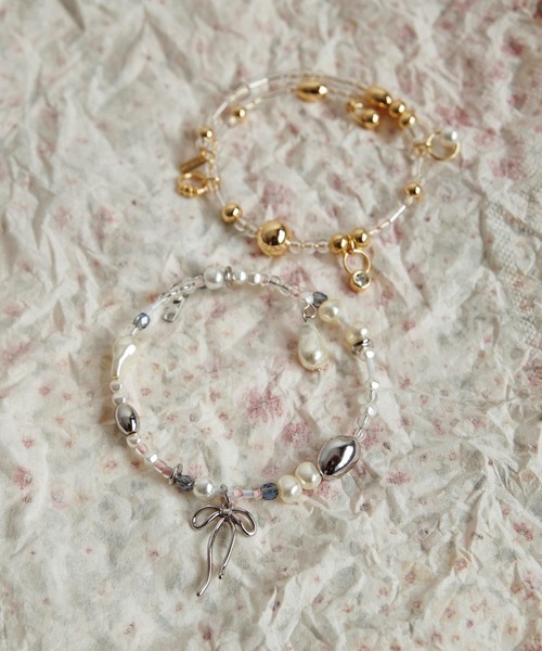 GOLDY（ゴールディ）の「マルチ ビーズ バングル（バングル/リストバンド・レディース・ゴールド/シルバー/その他1・FREE）」の12枚目の写真