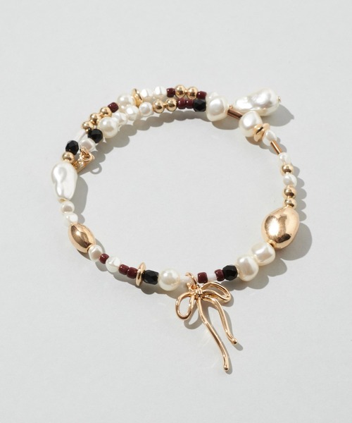 GOLDY（ゴールディ）の「マルチ ビーズ バングル（バングル/リストバンド・レディース・ゴールド/シルバー/その他1・FREE）」の16枚目の写真