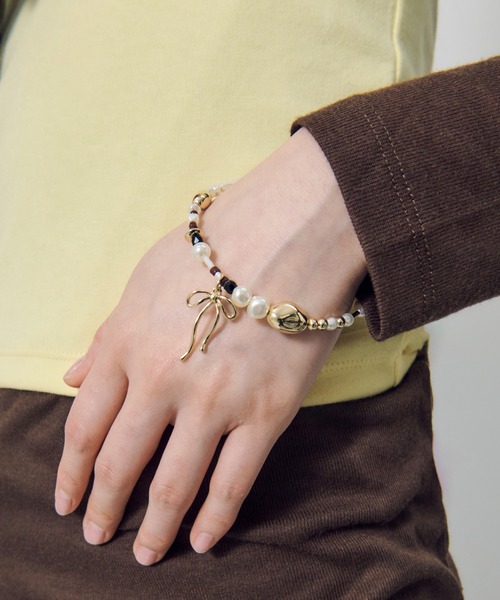 GOLDY（ゴールディ）の「マルチ ビーズ バングル（バングル/リストバンド・レディース・ゴールド/シルバー/その他1・FREE）」の18枚目の写真