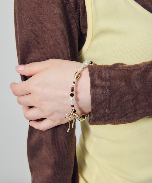 GOLDY（ゴールディ）の「マルチ ビーズ バングル（バングル/リストバンド・レディース・ゴールド/シルバー/その他1・FREE）」の19枚目の写真