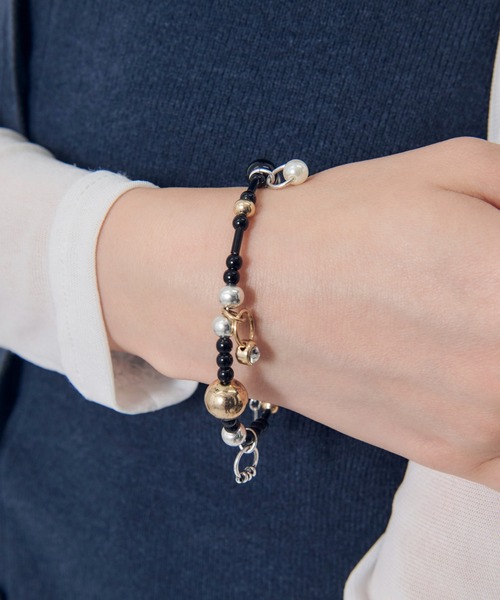 GOLDY（ゴールディ）の「マルチ ビーズ バングル（バングル/リストバンド・レディース・ゴールド/シルバー/その他1・FREE）」の20枚目の写真