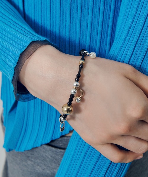 GOLDY（ゴールディ）の「マルチ ビーズ バングル（バングル/リストバンド・レディース・ゴールド/シルバー/その他1・FREE）」の22枚目の写真