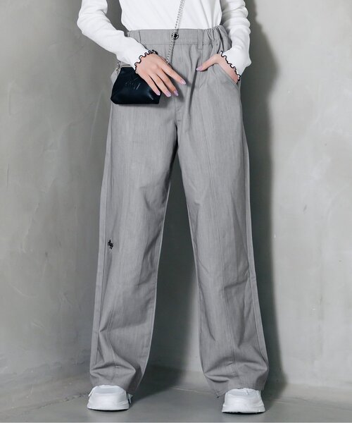 セール】センターラインワイドパンツ（その他パンツ）｜algy（アルジー