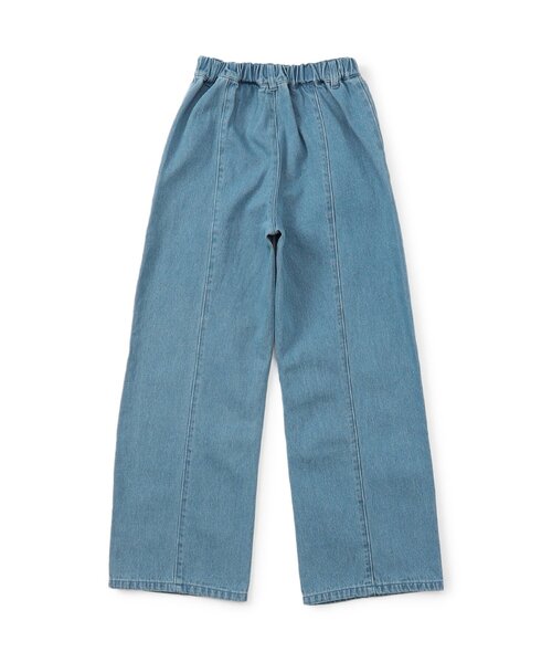 algy（アルジー）の「センターラインワイドパンツ（その他パンツ・キッズ・インディゴブルー/グレー・XX-SMALL/X-SMALL/SMALL/MEDIUM）」の5枚目の写真