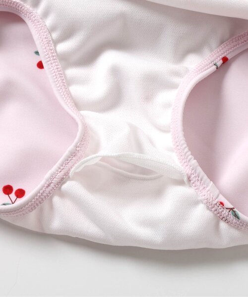 apres les cours(アプレレクール)の「【UVカット/ベビー&キッズ】さくらんぼ・花柄チュールワンピース水着(水着・キッズ・ピンク/その他3・70/80/90/100/110/120)」の11枚目の写真