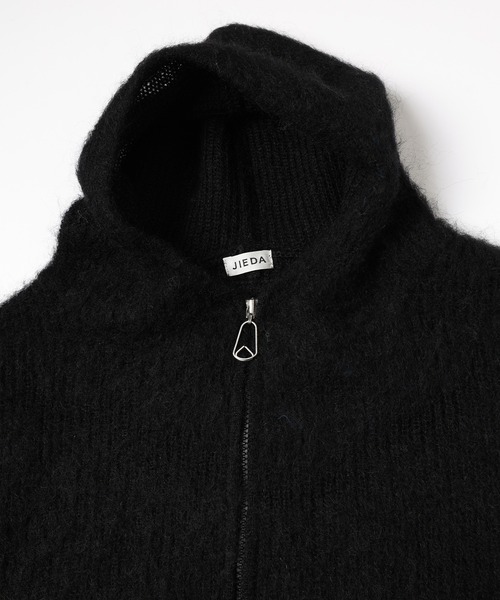 JIEDA（ジエダ）の「MOHAIR ZIP HOODIE（パーカー・メンズ・サックスブルー/ブラック/グレー・2/1）」の14枚目の写真