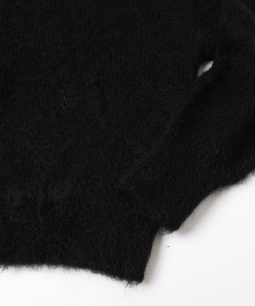JIEDA（ジエダ）の「MOHAIR ZIP HOODIE（パーカー・メンズ・サックスブルー/ブラック/グレー・2/1）」の15枚目の写真