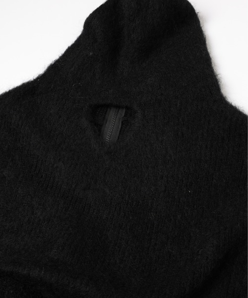 JIEDA（ジエダ）の「MOHAIR ZIP HOODIE（パーカー・メンズ・サックスブルー/ブラック/グレー・2/1）」の16枚目の写真