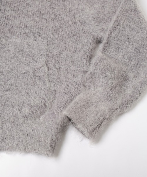 JIEDA（ジエダ）の「MOHAIR ZIP HOODIE（パーカー・メンズ・サックスブルー/ブラック/グレー・2/1）」の18枚目の写真