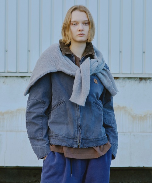 jieda 19aw スナップフリース　ふる jieda 19aw ジエダ ハーフスナップフリースジャケット JieDa/ジエダ