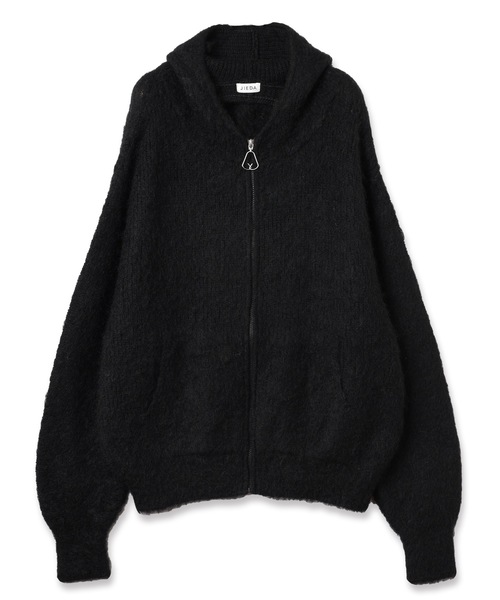 JIEDA（ジエダ）の「MOHAIR ZIP HOODIE（パーカー・メンズ・サックスブルー/ブラック/グレー・2/1）」の20枚目の写真