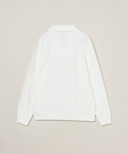 three dots(スリードッツ)の「パイルフェイス ブルゾン(ブルゾン・メンズ・ダークブルー/ホワイト/ダークオリーブ・S/L/M)」の5枚目の写真