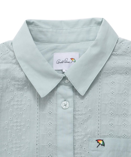 Arnold Palmer（アーノルドパーマー）の「オーバーレース 切替 チュニック（チュニック・レディース・ライトグリーン/ネイビー/ホワイト・L/M/S）」の7枚目の写真