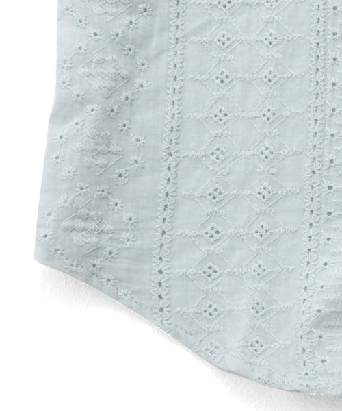 Arnold Palmer（アーノルドパーマー）の「オーバーレース 切替 チュニック（チュニック・レディース・ライトグリーン/ネイビー/ホワイト・L/M/S）」の10枚目の写真