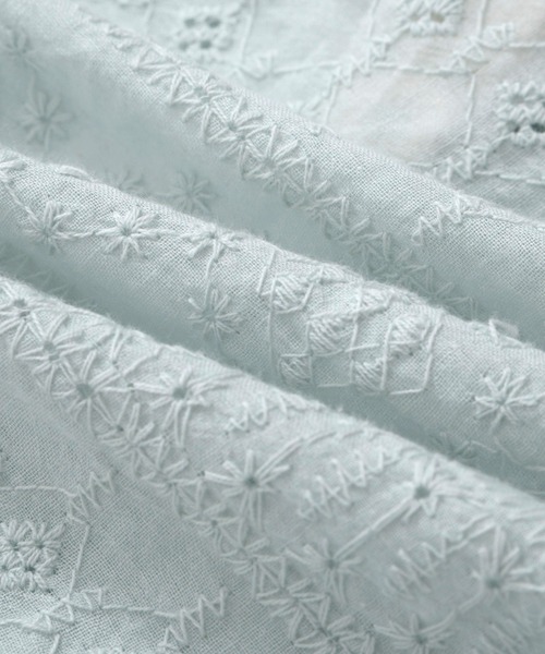 Arnold Palmer（アーノルドパーマー）の「オーバーレース 切替 チュニック（チュニック・レディース・ライトグリーン/ネイビー/ホワイト・L/M/S）」の12枚目の写真