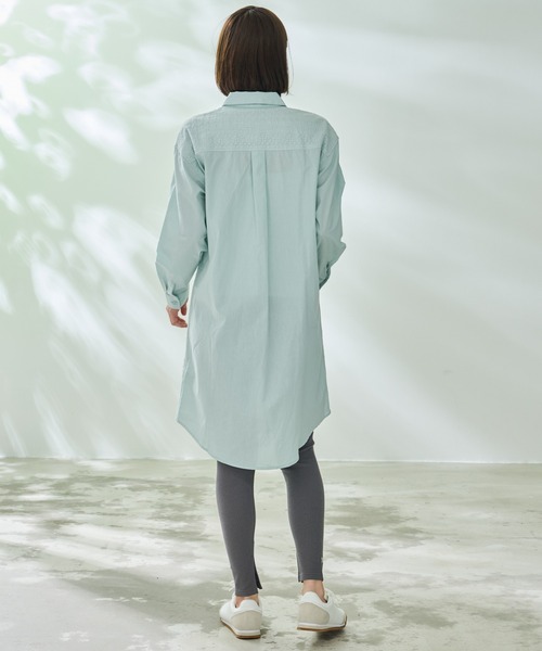 Arnold Palmer（アーノルドパーマー）の「オーバーレース 切替 チュニック（チュニック・レディース・ライトグリーン/ネイビー/ホワイト・L/M/S）」の17枚目の写真