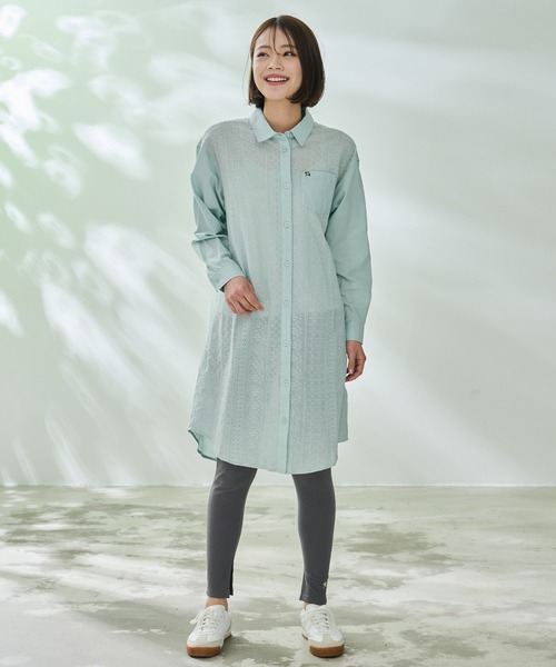 Arnold Palmer（アーノルドパーマー）の「オーバーレース 切替 チュニック（チュニック・レディース・ライトグリーン/ネイビー/ホワイト・L/M/S）」の15枚目の写真