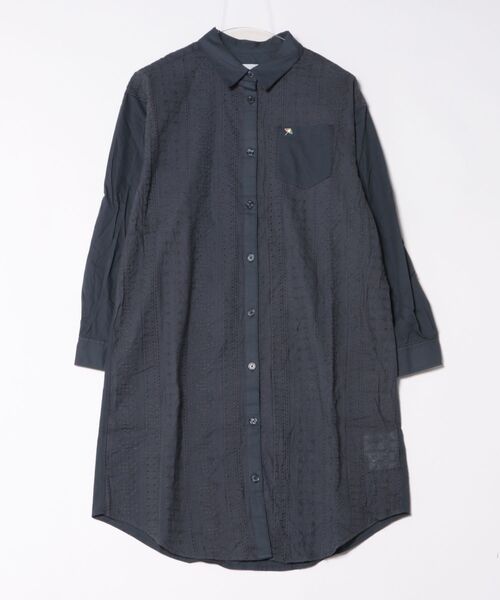 Arnold Palmer（アーノルドパーマー）の「オーバーレース 切替 チュニック（チュニック・レディース・ライトグリーン/ネイビー/ホワイト・L/M/S）」の6枚目の写真