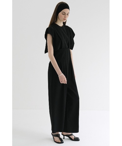 CLANE(クラネ)の「CLANE/クラネ/SQUARE SLEEVE BLOUSE(シャツ/ブラウス・レディース・ブラック/ブルー/ホワイト・1)」の21枚目の写真