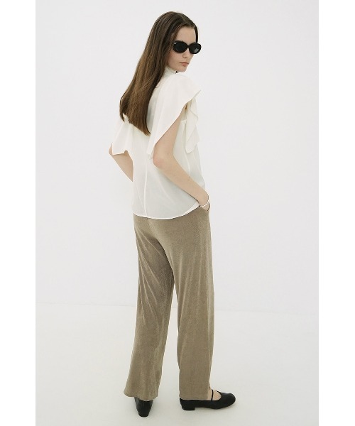 CLANE(クラネ)の「CLANE/クラネ/SQUARE SLEEVE BLOUSE(シャツ/ブラウス・レディース・ブラック/ブルー/ホワイト・1)」の17枚目の写真