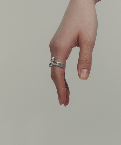 whoseA（フーシー）の「【silver925】UndulationRing/アンジュレーションリング（リング・レディース・シルバー・11号/13号/17号）」の3枚目の写真