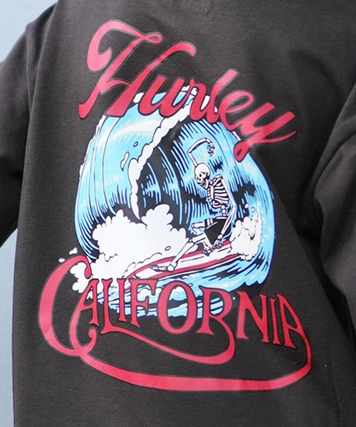 セール】Hurley/ハーレー SKULL RIDER OVRSZD SS TEE キッズ T