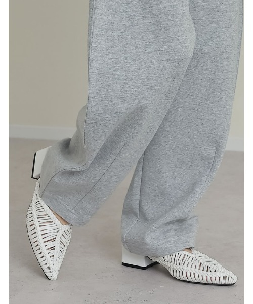 Re:EDIT（リエディ）の「[2025 SUMMER COLLECTION][大きいサイズ有]フェイクレザーメッシュポインテッドトゥローヒールサンダル（サンダル・レディース・ホワイト/ブルー/ブラック・SMALL/MEDIUM/LARGE/X-LARGE/XX-LARGE）」の12枚目の写真