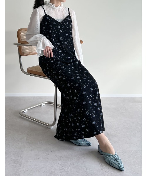 Re:EDIT（リエディ）の「[2025 SUMMER COLLECTION][大きいサイズ有]フェイクレザーメッシュポインテッドトゥローヒールサンダル（サンダル・レディース・ホワイト/ブルー/ブラック・SMALL/MEDIUM/LARGE/X-LARGE/XX-LARGE）」の16枚目の写真