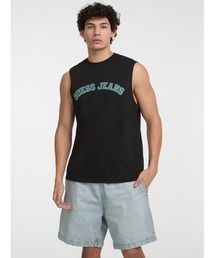 GUESS JEANS（ゲスジーンズ）の「GUESS JEANS Muscle Collegiate Tank タンクトップ（タンクトップ）」