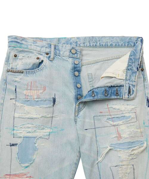 CZSR加工 ストレートデニムパンツ（デニムパンツ）｜HYSTERIC