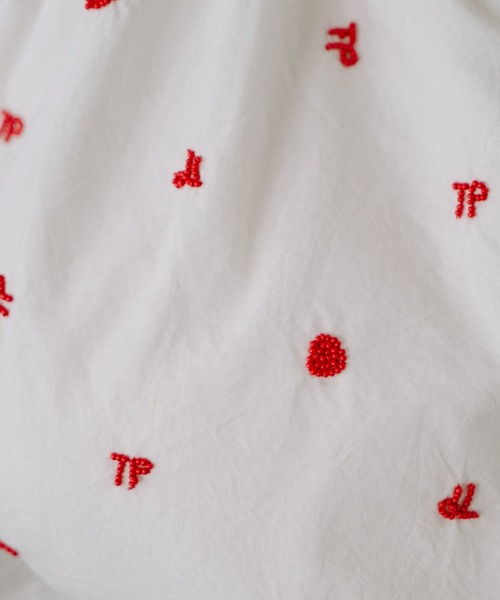 THEATRE PRODUCTS（シアタープロダクツ）の「ビーズエンブロイダリードローストリング巾着ﾊﾞｯｸﾞ（トートバッグ・レディース・ブラック/ホワイト/ブルー・FREE）」の4枚目の写真