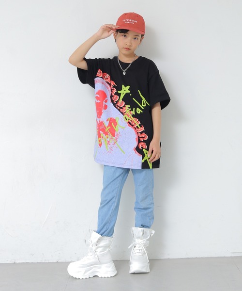 UNIT CHEST（ユニットチェスト）の「【UNIT CHEST】unique unisex T-shirt　VTFAコラボT ”Distiny is mine. ” by RIRIKA TOGUCHI（Tシャツ/カットソー・レディース・ホワイト/ブラック・S/M/L）」の13枚目の写真