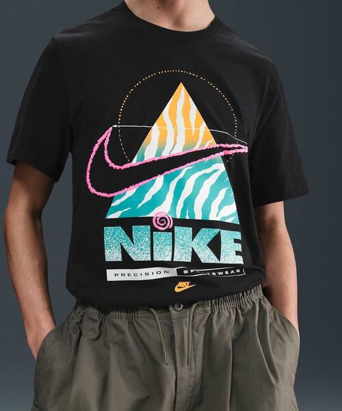 NIKE(ナイキ)の「ナイキ スポーツウェア Tシャツ / Nike Sportswear T-Shirt HV9150-010 Black(Tシャツ/カットソー・メンズ・ブラック・S/M/L/XL/2XL)」の6枚目の写真