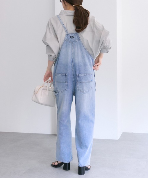 PUAL CE CIN　2025 SS 綿麻デニムサロペット 25th PUAL CE CIN2025 SS 綿麻デニムサロペット 25th