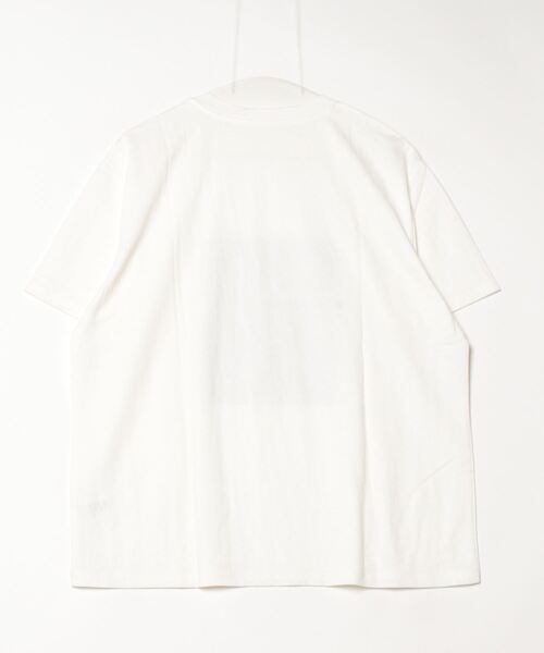 mitis(ミティス)の「mitis 冷感カノコ 箔プリントTシャツ(Tシャツ/カットソー・レディース・ホワイト×シルバー/ホワイト×ゴールド/ブラック×シルバー・M)」の4枚目の写真